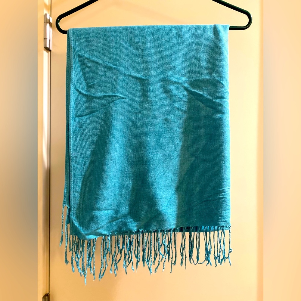 Turquoise Pashmina Scarf